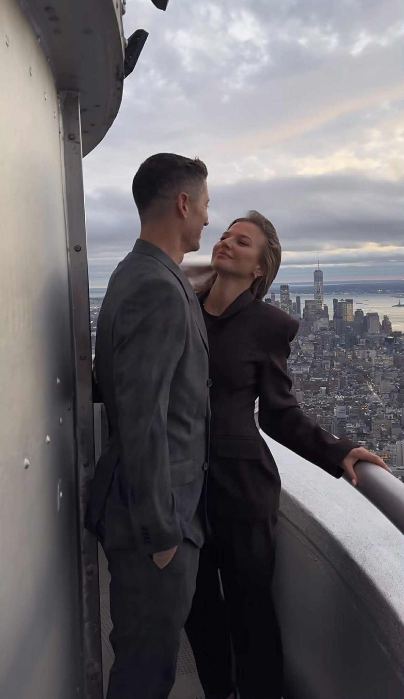 Anna i Robert Lewandowscy