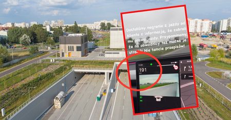 Pędził niemal 200 km/h i wszystko nagrywał. Bardzo szybko się zdziwił