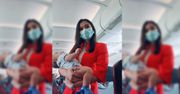 Pokazała, co stało się w samolocie. Internauci są poruszeni