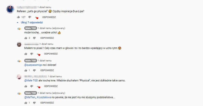 Reakcja fanów na nową piosenkę Roksany