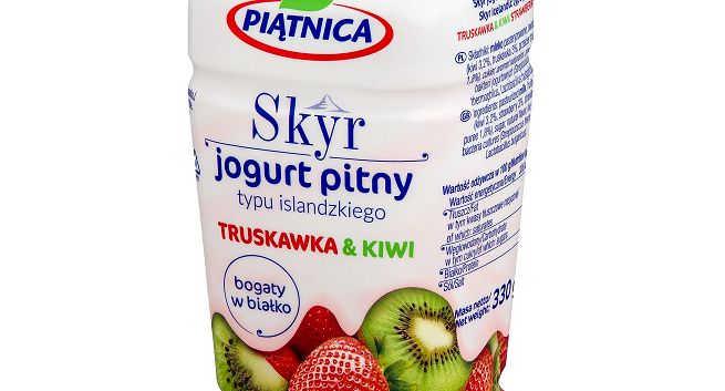 Naturalne pochodzenie reklamuje jogurty Skyr Piątnicy (wideo)