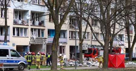 Wybuch gazu w bloku. Kilkanaście osób poszkodowanych