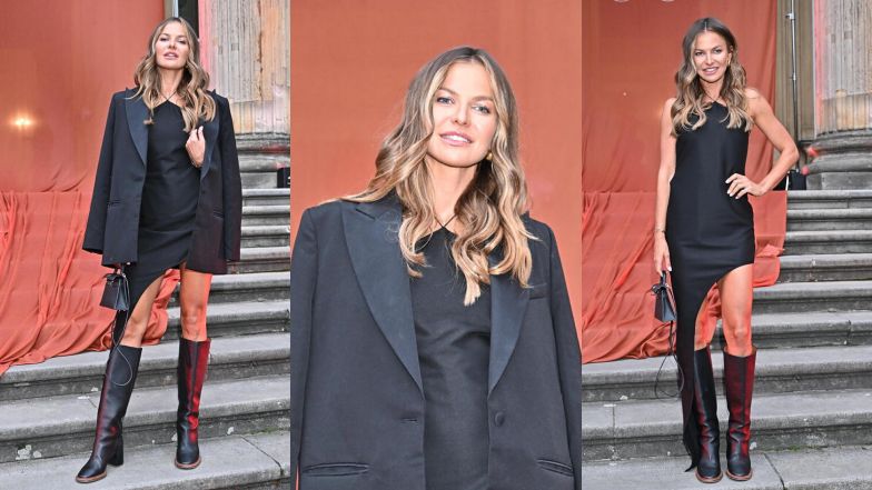 Anna Lewandowska na wydarzeniu organizowanym przez magazyn "Vogue"  