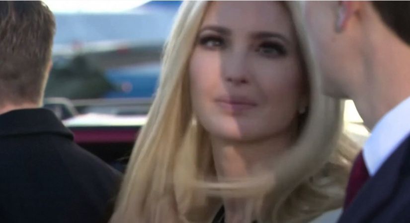 Ivanka Trump płakała, gdy Donald Trump opuszczał Biały Dom