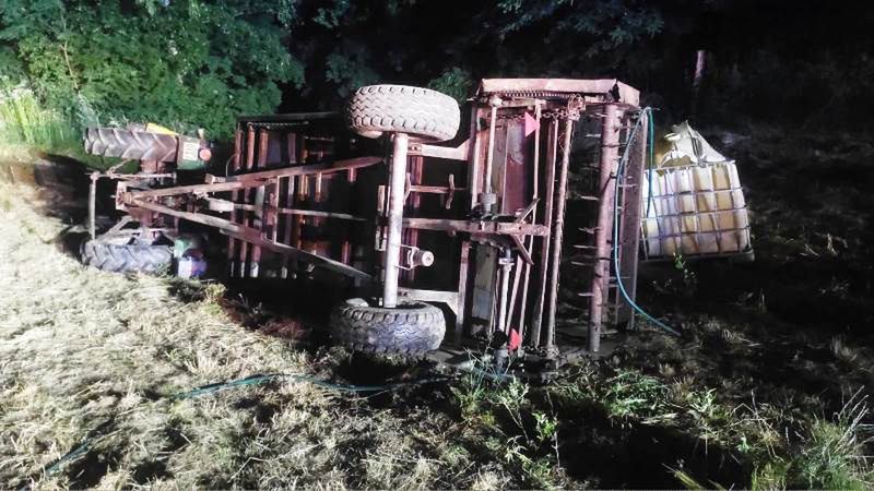 Tragedia w gminie Tarłów. Ciągnik przygniótł rolnika