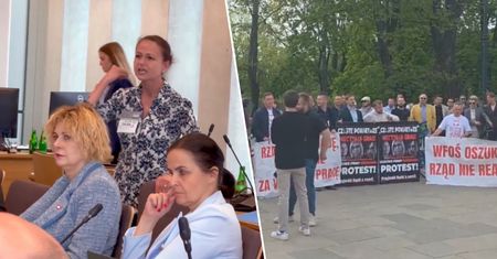 Awantura w Sejmie. Kobieta krzyczała. "Nasze firmy bankrutują!"