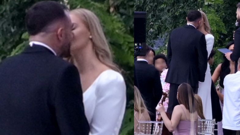 Ślub Karoliny Pisarek i Rogera Salli