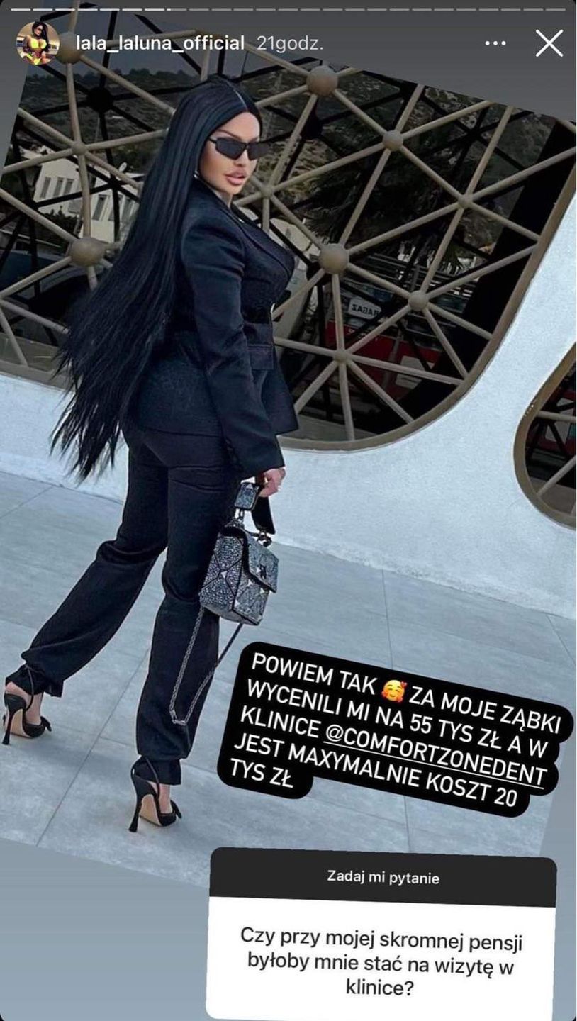 Laluna Unique zrobiła nowe zęby