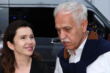 Justyna Kulka i Zygmunt Solorz, Piotr Matusewicz/East News