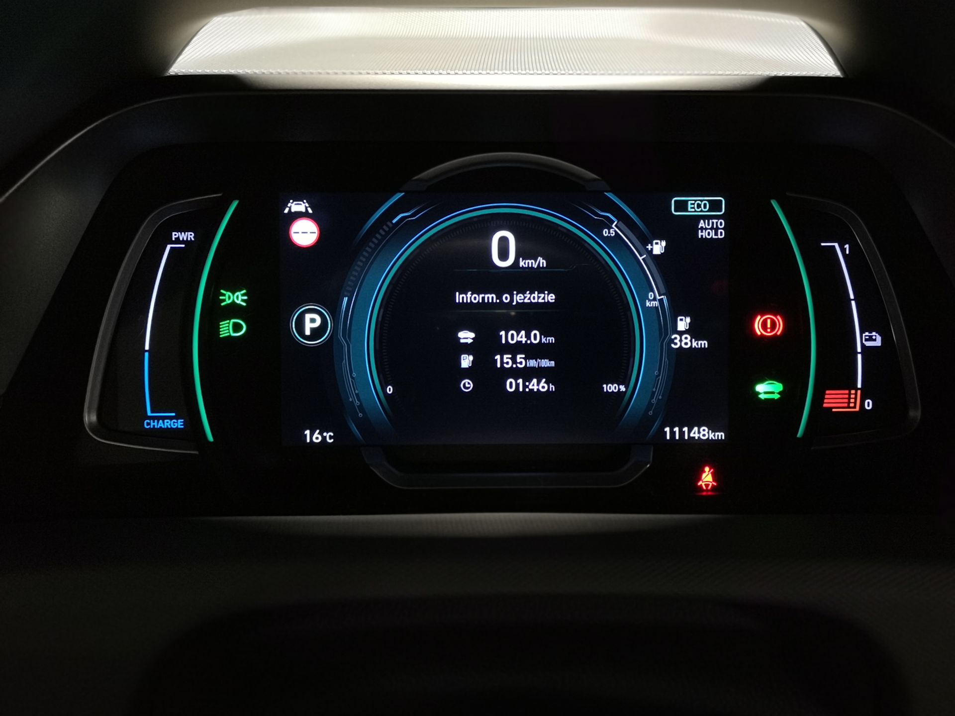 Hyundai Ioniq Electric: System zarządzania energią i audio Infinity 14