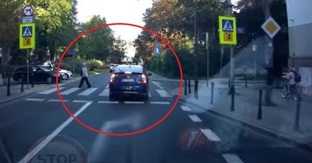 Kierowca wpadł na gorącym uczynku. Natychmiastowa karma w Warszawie