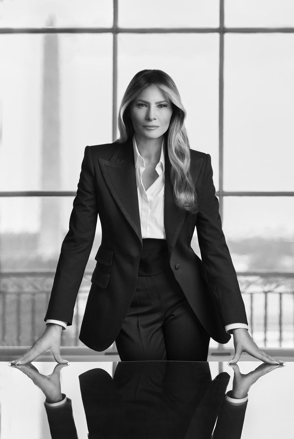 Portret Melanii Trump