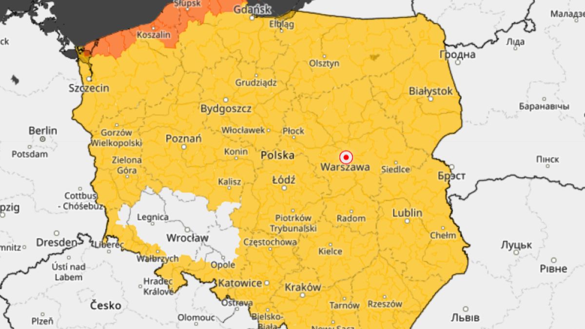 Alerty pogodowe niemal w całej Polsce. IMGW i RCB ostrzegają