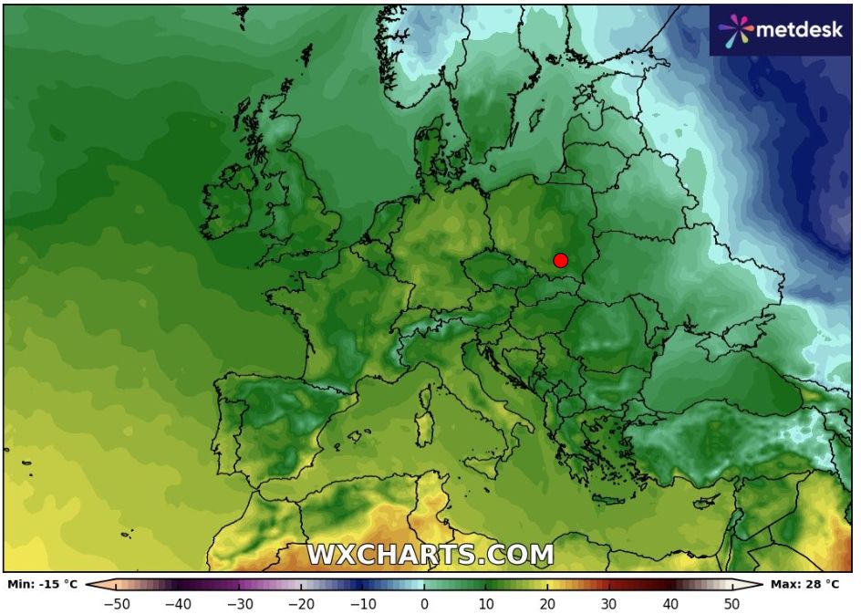 W piątek temperatura w Polsce wyniesie kilkanaście stopni. Najcieplej będzie na Dolnym Śląsku