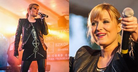 "Ostra" Gosia Andrzejewicz w skórze (SEKSOWNA?)
