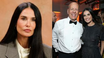 Demi Moore ujawnia, w jakim stanie jest chory na demencję Bruce Willis