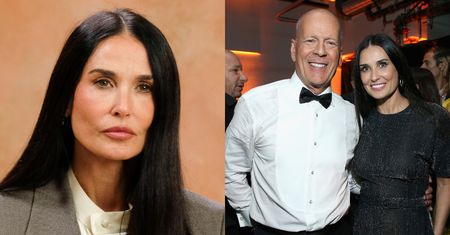Demi Moore ujawnia, w jakim stanie jest chory na demencję Bruce Willis