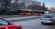 Sceny w Warszawie. Zobaczcie, gdzie wjechał autobusem