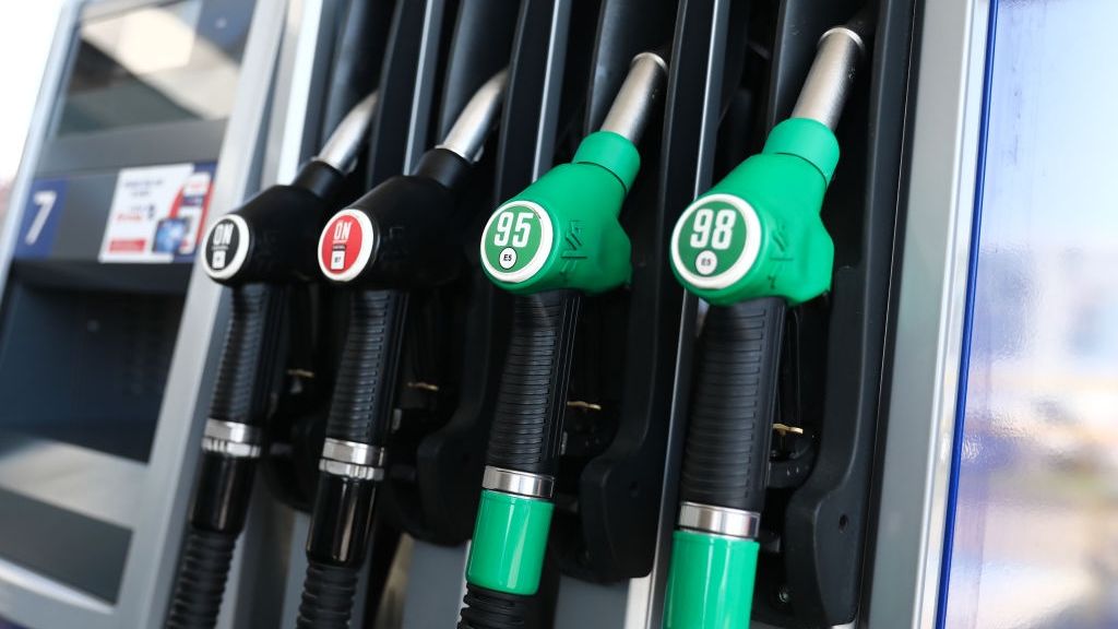 Car Refueling Photo Illustrations
A fuel pump is seen at a gas station in this illustration photo taken in Poland on July 19, 2022. (Photo by Jakub Porzycki/NurPhoto via Getty Images)
NurPhoto
fiat ferroviaria, energy, fuel, fueling, fuels, petrol, pump, photo