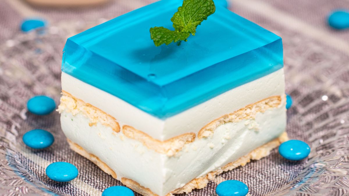 Ciasto Smerfetka bez pieczenia