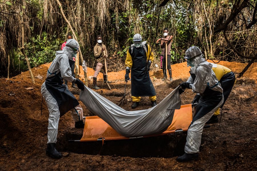 W kategorii "Feature" nagrodę zdobył Daniel Berehulak za zdjęcia dokumentujące walkę z epidemią eboli w Liberii, Sierra Leone i w Gwinei.