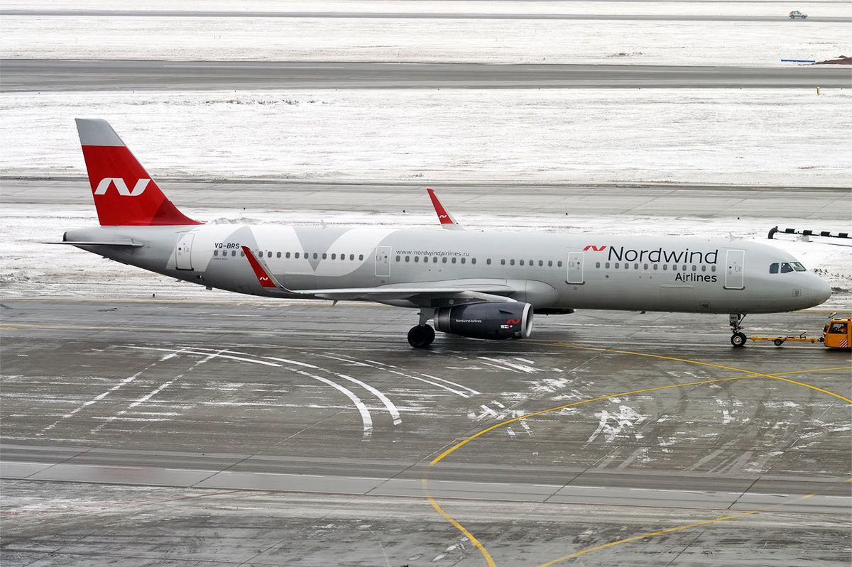 Airbus A321 Nordwind Airlines