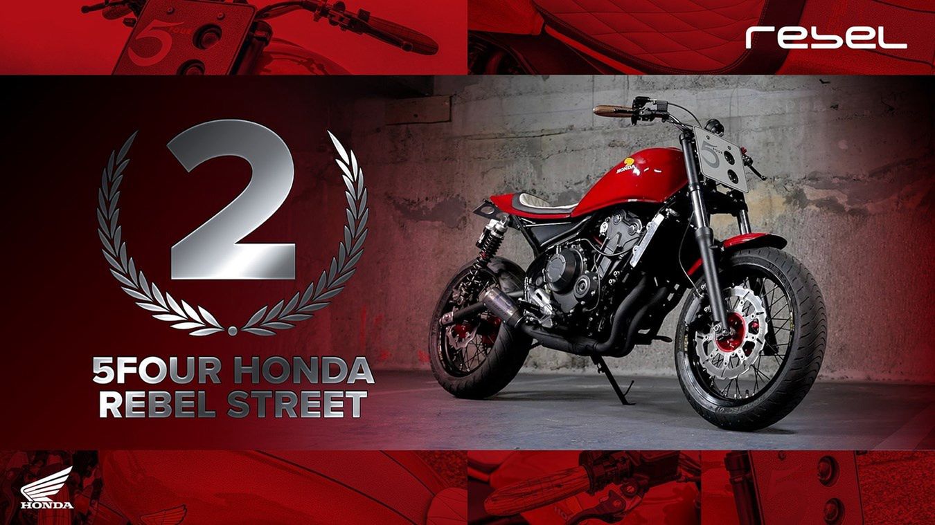 Honda CMX500 Rebel 5Four Honda Rebel Street