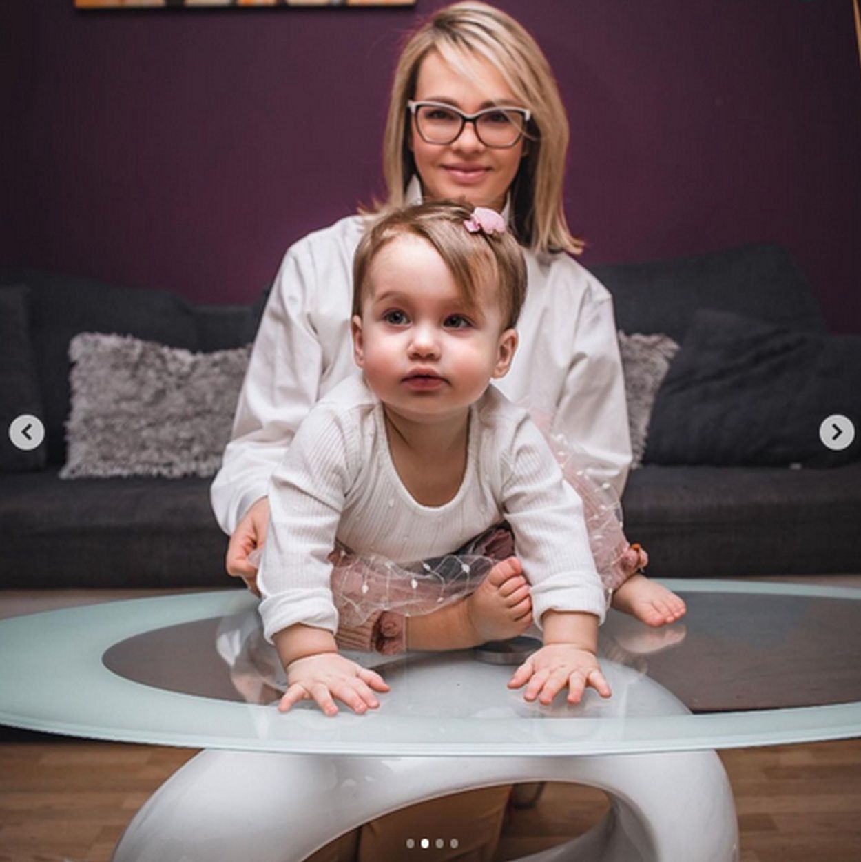 Weronika Marczuk z córką