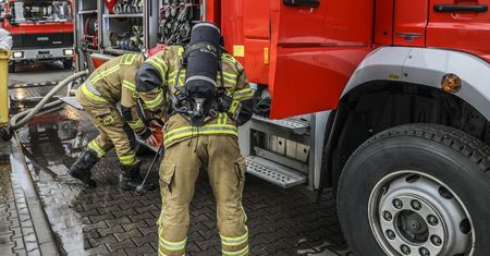 Zabrze. Wskutek wybuchu "Mężczyzna wyleciał przez okno"