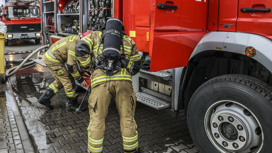 Zabrze. Wskutek wybuchu "Mężczyzna wyleciał przez okno"