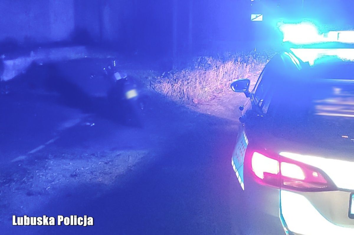 Woj. lubuskie: 17-latek bez prawa jazdy złapany na jeździe po pijanemu
