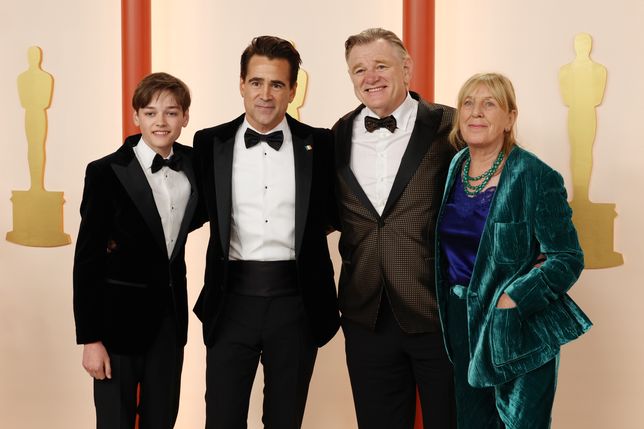 95th Academy Awards - Red Carpet
HOLLYWOOD, CA - MARCH 12: Colin Farrell, Brendan Gleeson and guests attend the 95th Academy Awards at the Dolby Theatre on March 12, 2023 in Hollywood, California. (Allen J. Schaben / Los Angeles Times via Getty Images)
Allen J. Schaben