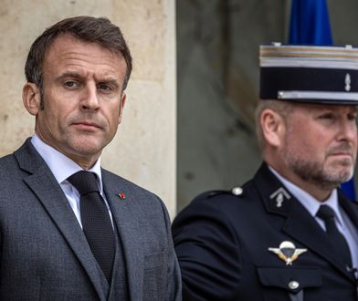 Blady strach padł na Francję. Macron bije na alarm