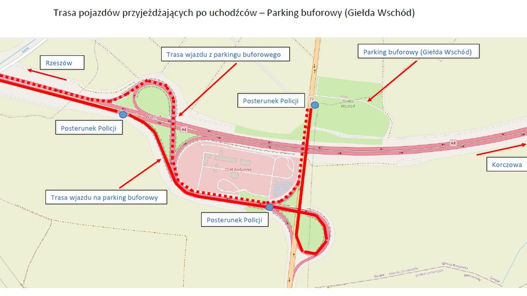 Pod granicę dojadą tylko ci, którzy udają się na Ukrainę