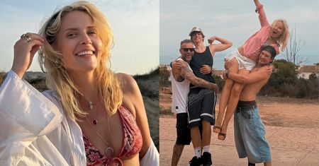 Patrycja Markowska i JEJ CHŁOPAKI HULAJĄ w Alicante. Fajne rodzinne wakacje? (ZDJĘCIA)