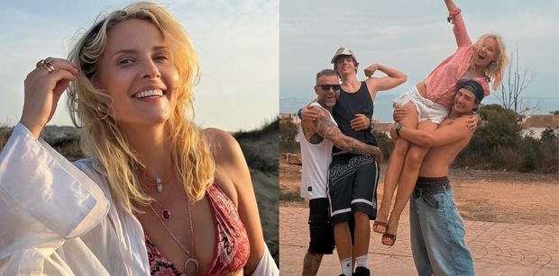 Patrycja Markowska i JEJ CHŁOPAKI HULAJĄ w Alicante. Fajne rodzinne wakacje? (ZDJĘCIA)