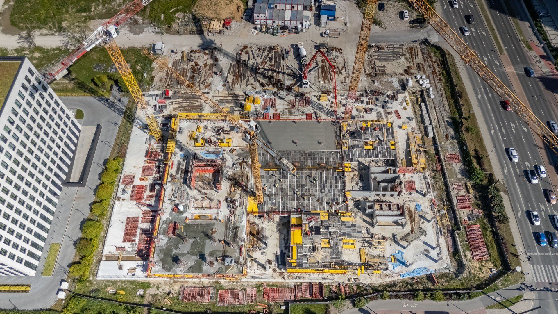 Budowa Tischnera Green Park w Krakowie