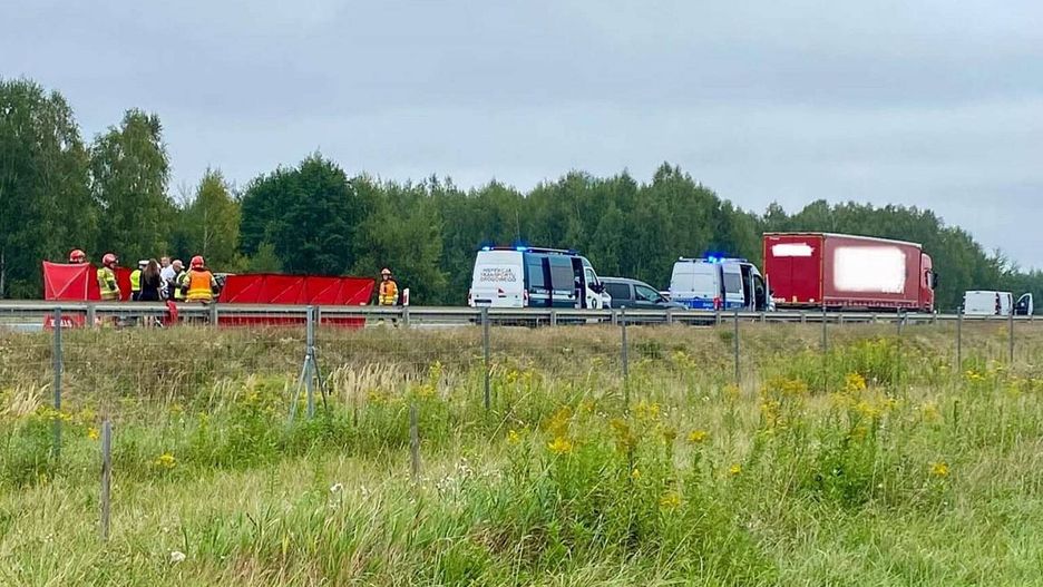 Śmiertelny wypadek na autostradzie A4
