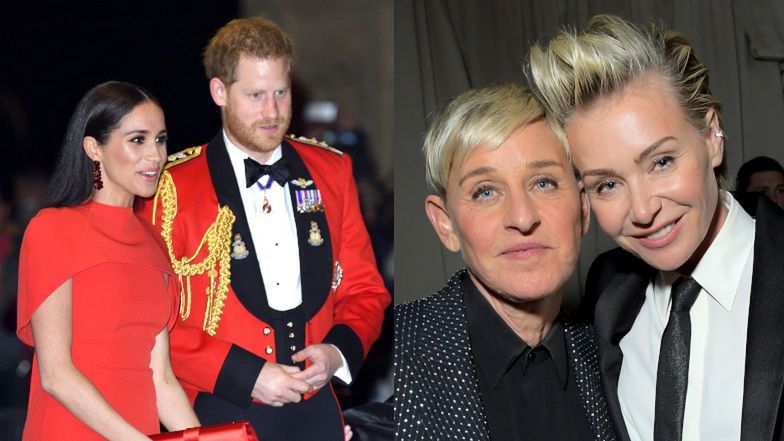 Książę Harry i Meghan Markle mają nowe sąsiadki. To Ellen DeGeneres wraz z żoną!