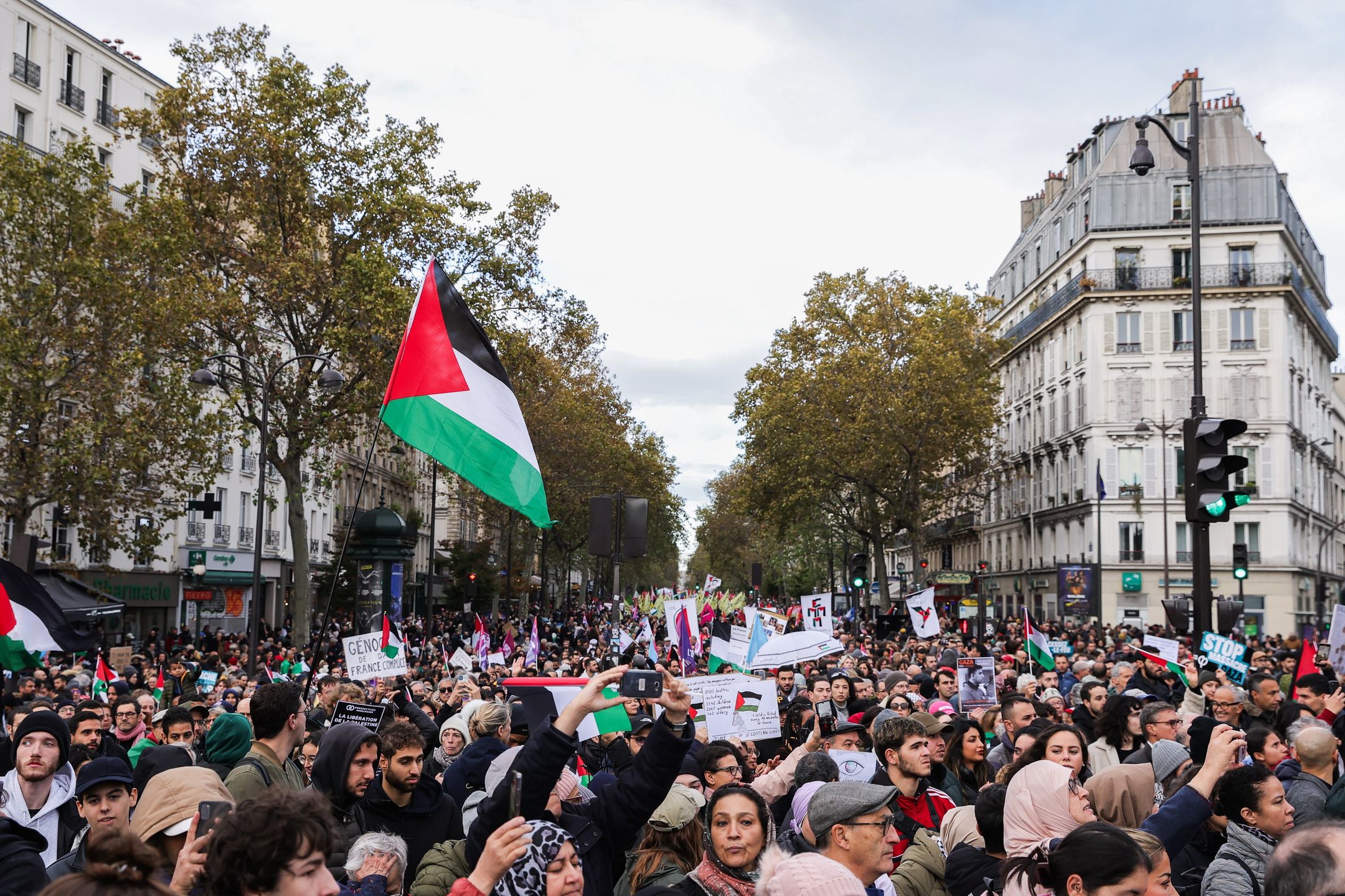 Protesty w Paryżu 