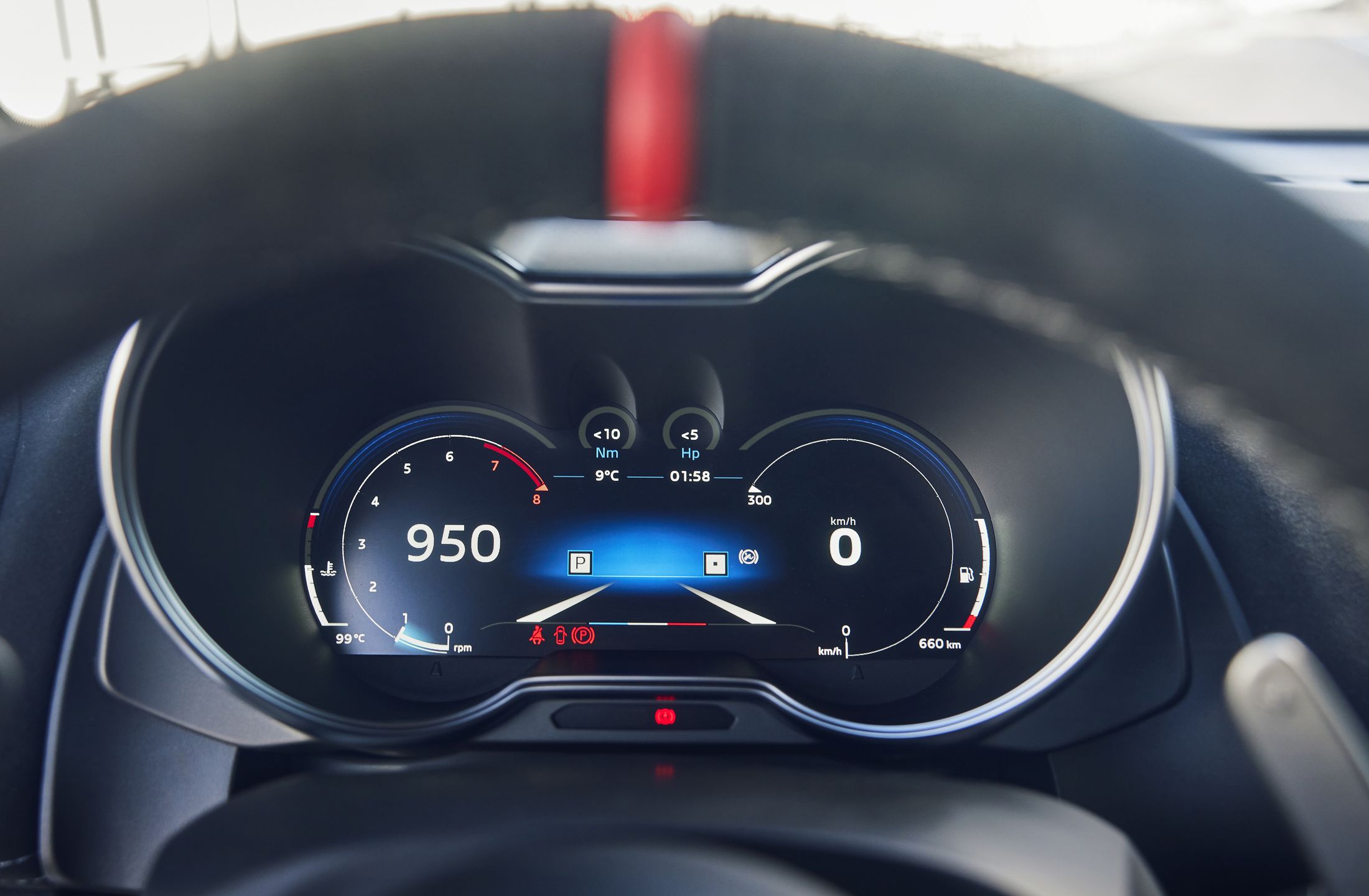 Alpine A110 R (2023) – kokpit