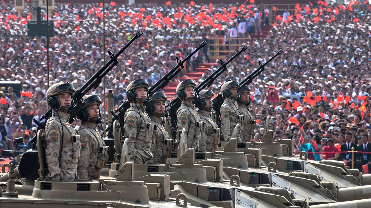 Chiny mają tak duże moce produkcyjne, że mogą wytwarzać broń i na własne potrzeby, i na eksport