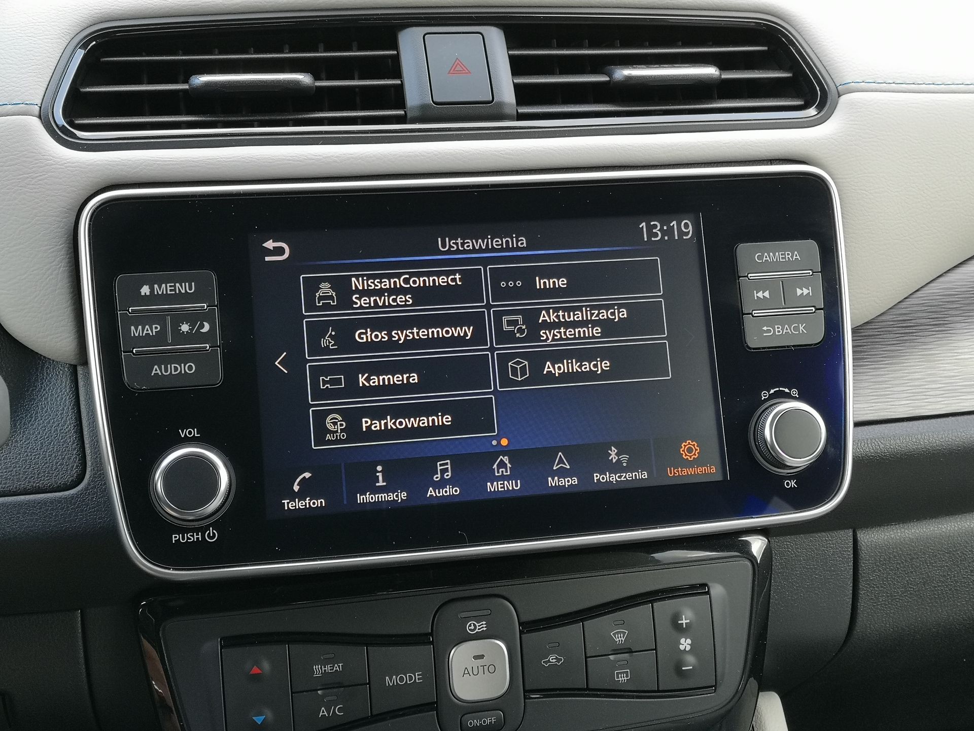 Nissan Leaf e+: Systemy wsparcia kierowcy, zarządzania energią oraz audio Bose 14