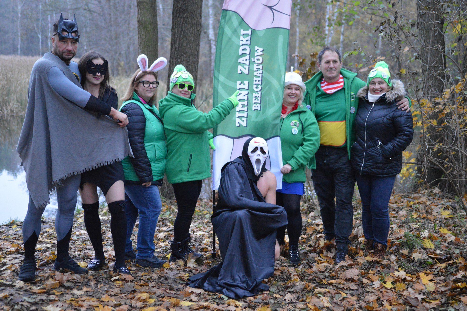 Ośrodek Babie Lato koło Bełchatowa. Zimne Zadki Morsy Bełchatów oficjalne rozpoczęły sezon 2025/2026