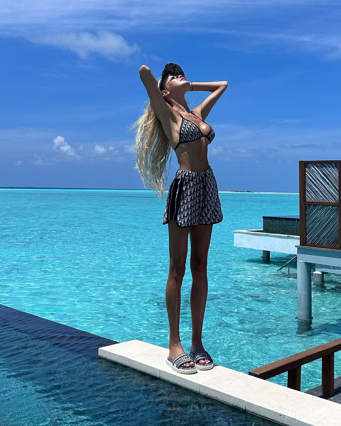 Julia Dybowska na Malediwach