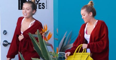 Miley na miejscu dla niepełnosprawnych! (ZDJĘCIA)