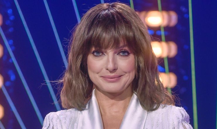 Katarzyna Sokołowska w eleganckiej stylizacji na pokazie MMC