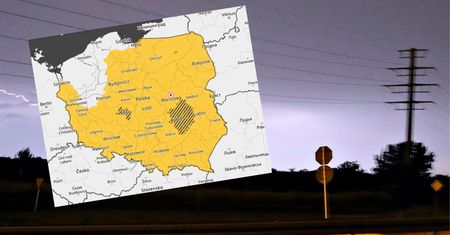 Alert prawie w całym kraju. "Straty materialne oraz zagrożenie zdrowia"