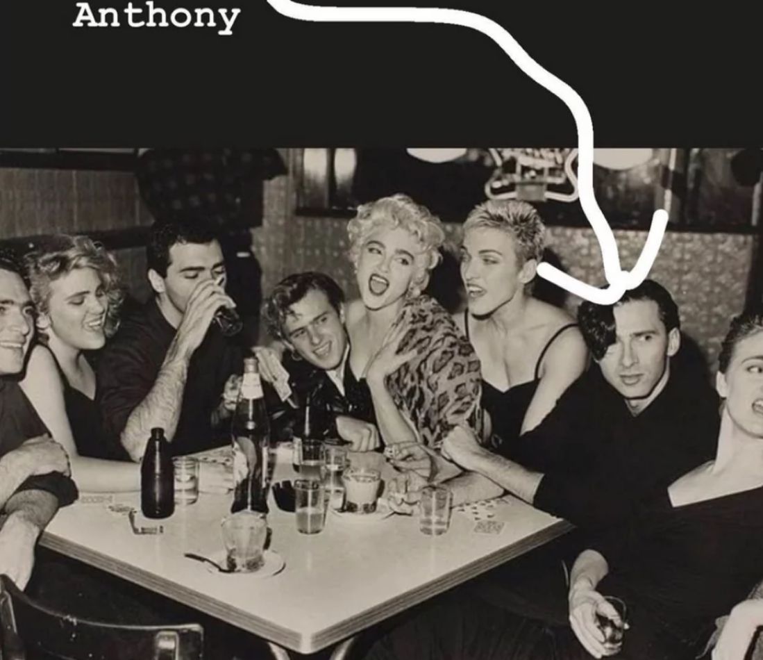 Madonna i jej brat Anthony w latach 80.
