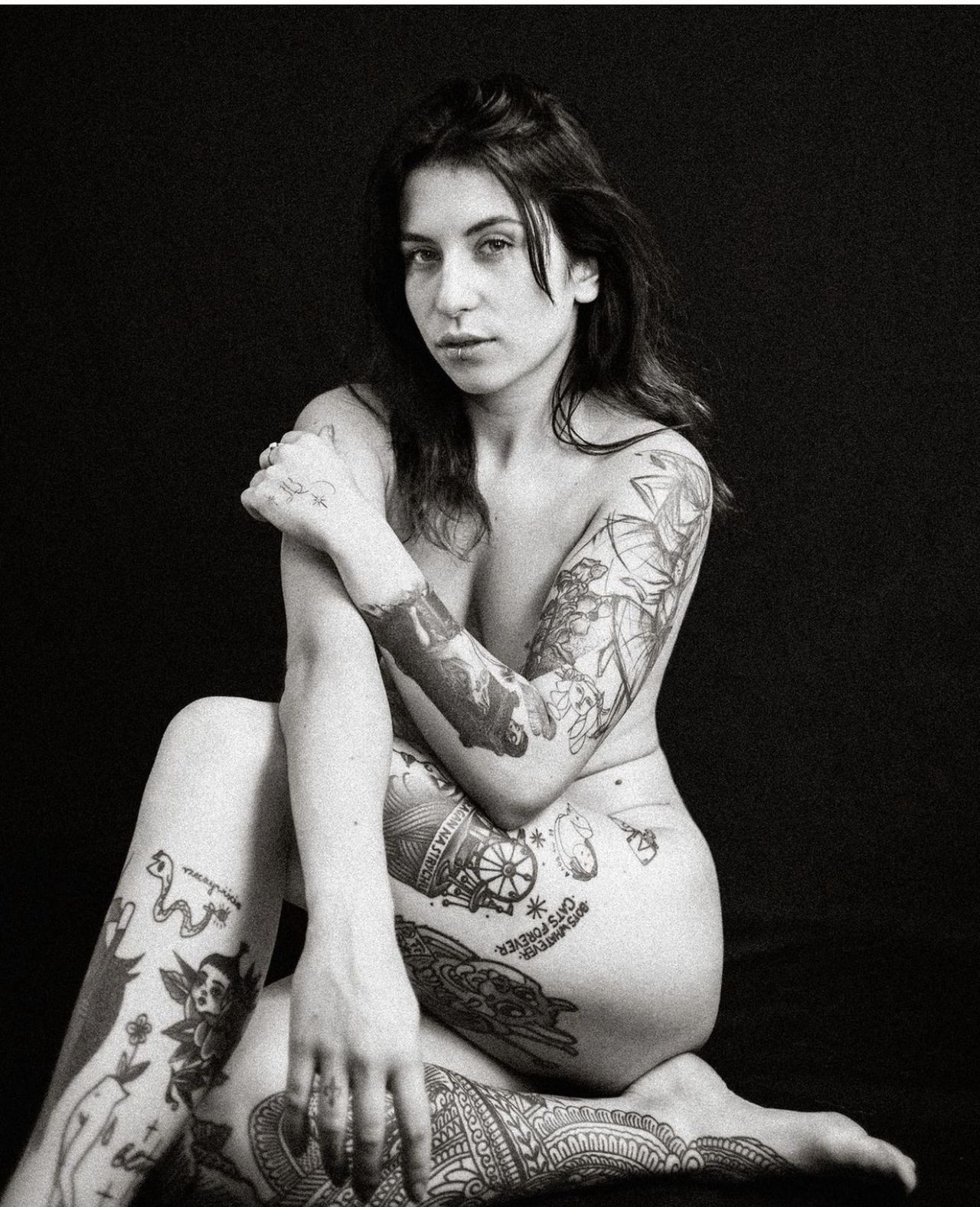 Dominika Gajewska ma około 40 tatuaży